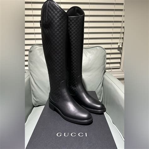 Gucci maud guccissima boots